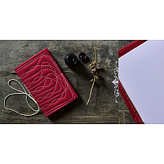 Bahi khata Red diary ☙ 12 { 9" X 6" }